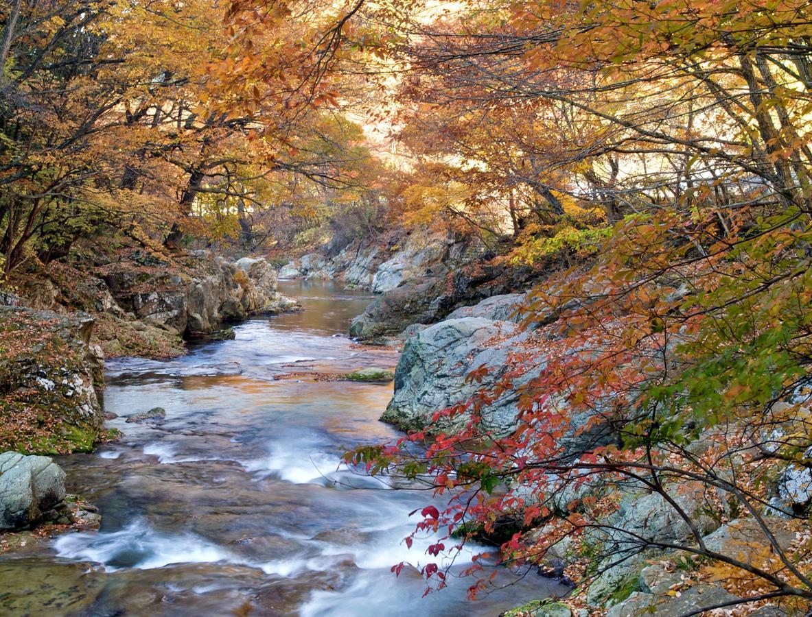 Отель Kinugawa Onsen Sanraku Никко Экстерьер фото