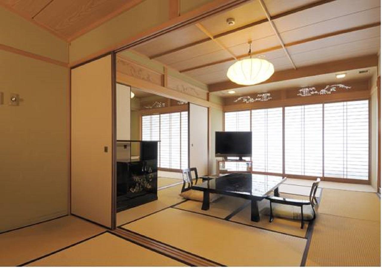 Отель Kinugawa Onsen Sanraku Никко Экстерьер фото